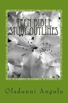 Paperback Teen Bible Study Outlines Book