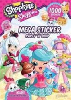 Paperback Shopkins Shoppies Mega Sticker Book
