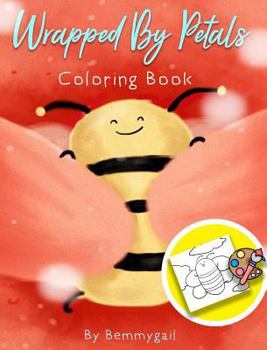 Hardcover Wrapped by Petals Coloring Book