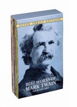 Paperback Best Works of Mark Twain: Four Volumes Book