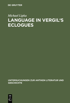 Hardcover Language in Vergil's Eclogues Book