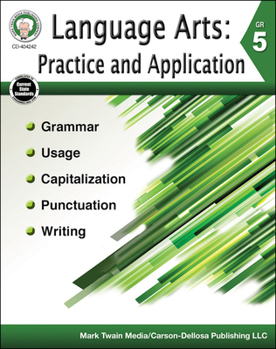 Paperback Language Arts: Practice and Application, Grade 5 Book