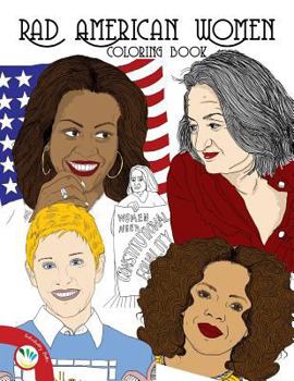 Paperback Rad American Women Coloring Book