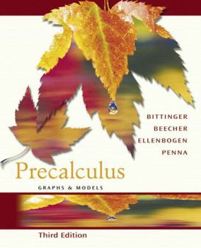 Hardcover Precalculus: Graphs and Models Book