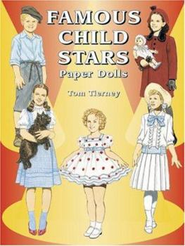 Paperback Famous Child Stars Paper Dolls Book