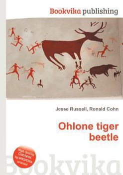 Paperback Ohlone Tiger Beetle Book