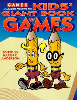 Paperback Games Magazine Presents the Kids' Giant Book of Games: Fecych [Large Print] Book