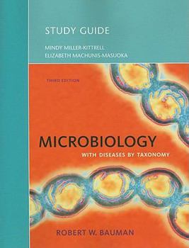 Paperback Study Guide for Microbiology with Diseases by Taxonomy Book