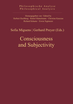 Hardcover Consciousness and Subjectivity Book