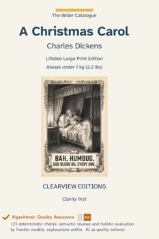 A Christmas Carol: A Clearview Large Print Edition (Clearview Editions)