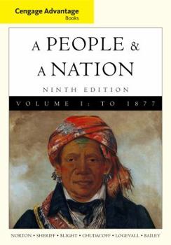 Paperback A People and a Nation, Volume I: A History of the United States: To 1877 Book