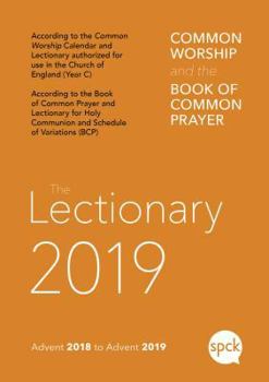 Paperback Common Worship Lectionary 2019 Book