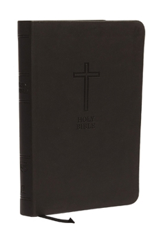 Imitation Leather KJV, Value Thinline Bible, Compact, Imitation Leather, Black, Red Letter Edition Book