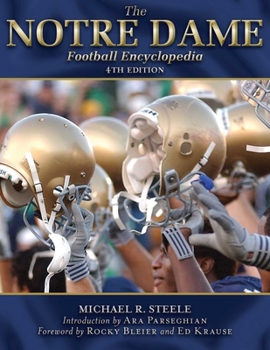 Paperback The Notre Dame Football Encyclopedia Book