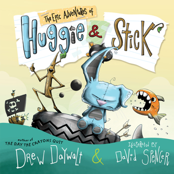 Hardcover The Epic Adventures of Huggie & Stick Book