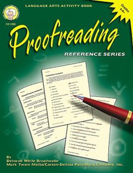 Paperback Proofreading, Grades 4 - 8 Book