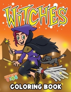 Paperback Witches Coloring Book: Halloween Coloring Pages for Kids who Love Cute Witches Book