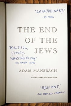 Paperback The End of the Jews Book