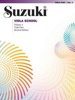 Paperback Suzuki Viola School, Vol 4: Viola Part Book