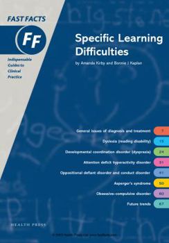 Paperback Fast Facts: Specific Learning Difficulties Book