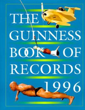 Hardcover Guinness Book of Records 1996 Book