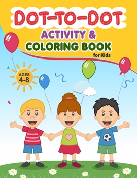 Paperback DOT-TO-DOT Activity & Coloring Book