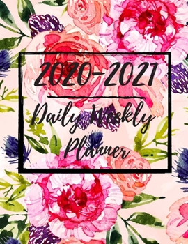 Paperback 2 Year Planner 2020-2021: Monthly Plan Ahead Calendar Appointments - Personalized Planner 24 Months Agenda Schedule Organizer - Phone Book, Birt Book