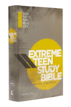 Hardcover Extreme Teen Study Bible-NKJV: Real Faith for Real Life Book