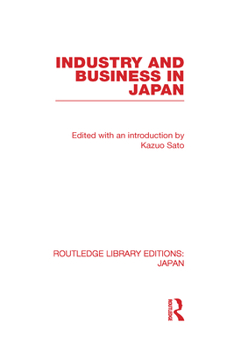 Hardcover Industry and Business in Japan Book
