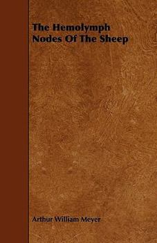 Paperback The Hemolymph Nodes of the Sheep Book