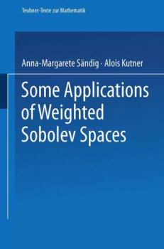 Paperback Some Applications of Weighted Sobolev Spaces [German] Book