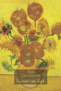 Paperback 2020 Calendar: Vincent van Gogh - Sunflowers Book