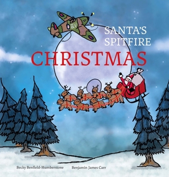 Hardcover Santa's Spitfire Christmas Book