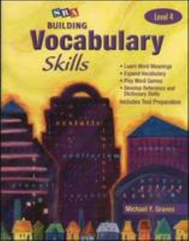 Paperback Building Vocabulary Skills A - Student Edition - Level 4 Book