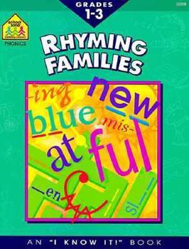 Paperback Rhyming Families Book