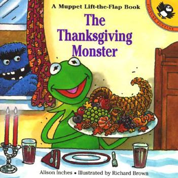 Mass Market Paperback The Thanksgiving Monster: A Lift-The-Flap Book