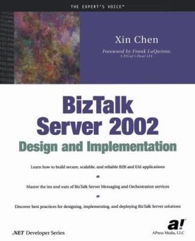 Paperback BizTalk Server 2002 Design and Implementation Book