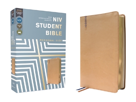 Imitation Leather Niv, Student Bible, Personal Size, Leathersoft, Tan, Comfort Print Book