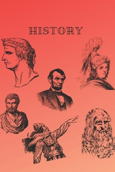 Notebook with squared paper 240 pages, 6x9 School Notebook, bilateral, two-sided, History, Chemistry (Two-sided notebook)