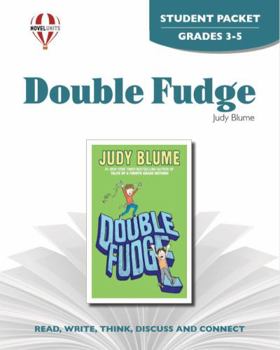 Paperback Double Fudge - Student Packet by Novel Units Book