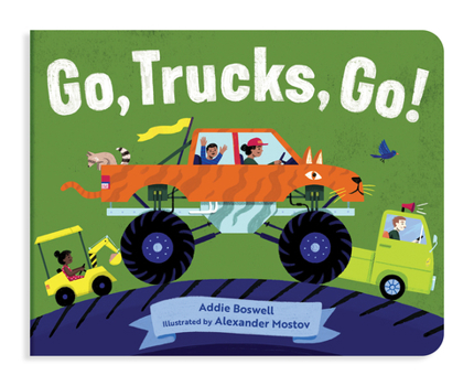 Board book Go, Trucks, Go!: Truck Books for Toddlers 1-3 Book