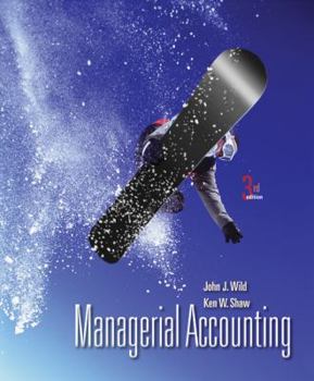 Paperback Managerial Accounting Book