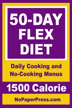 Paperback 50-Day Flex Diet - 1500 Calorie Book