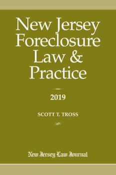 Paperback New Jersey Foreclosure Law & Practice 2019 Book