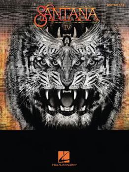 Paperback Santana - IV: Tab Transcriptions with Lyrics Book