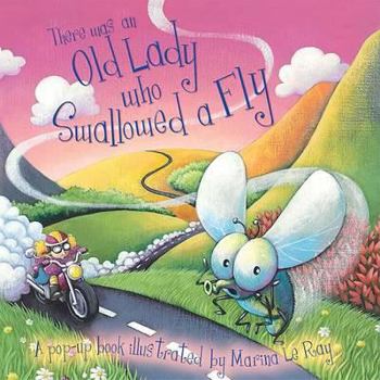 Hardcover There Was an Old Lady Who Swallowed a Fly (Pop-Up Storybooks) Book