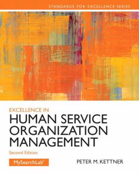 Paperback Excellence in Human Service Organization Management Book