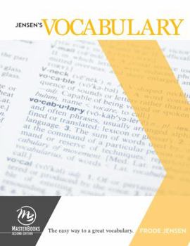 Paperback Jensen's Vocabulary Book