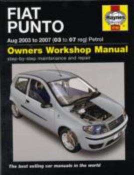Hardcover FIAT PUNTO 03 ON Book