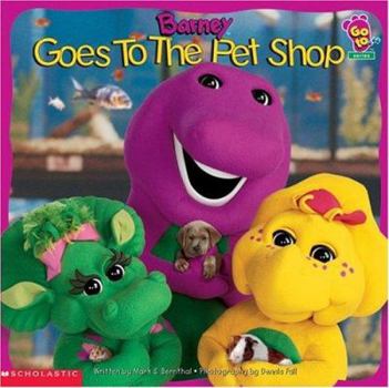 Paperback Barney Goes to the Pet Shop Book